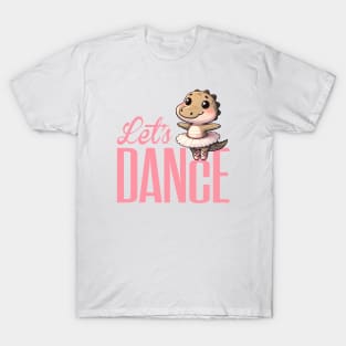 Let's dance - An alligator is dancing ballet T-Shirt